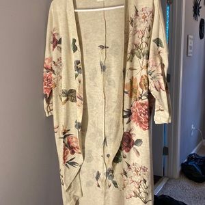 Cardigan floral